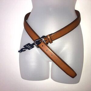 Roundtree & Yorke Brown Leather Belt Men's 32 NWT